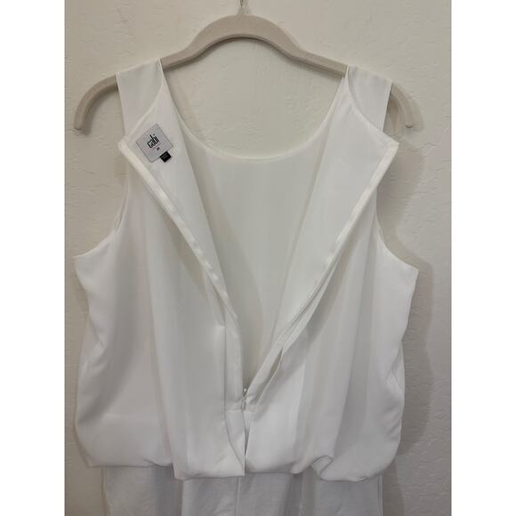 Cabi Women's Indulgence White Tank - Size M - Picture 5 of 10